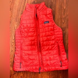 Patagonia Nano Puff Vest - Red, Size Medium